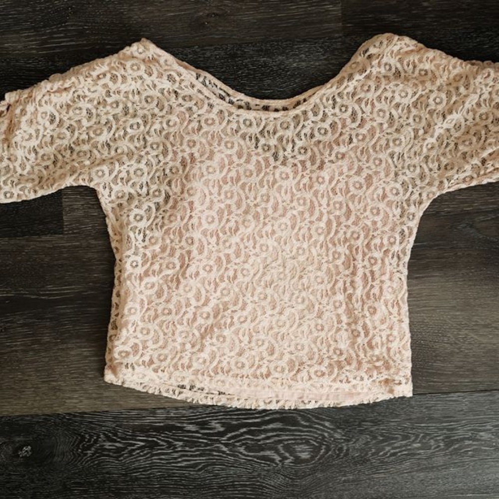 Banana Republic Heritage Blush Lace top